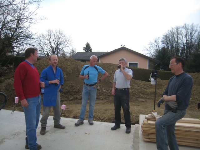 Ausschalen Kellerdecke und Stiegen | Ludersdorf / Altenberg